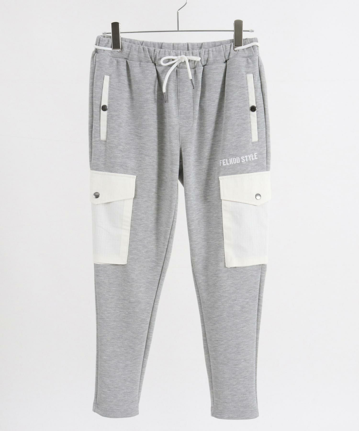 felkod(フィルコッド)】Military Like Cardboard Knit Pants