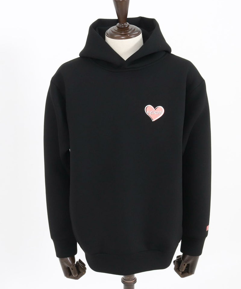30%OFF【felkod(フィルコッド)】Heart Logo Cardboard Knit Parka 