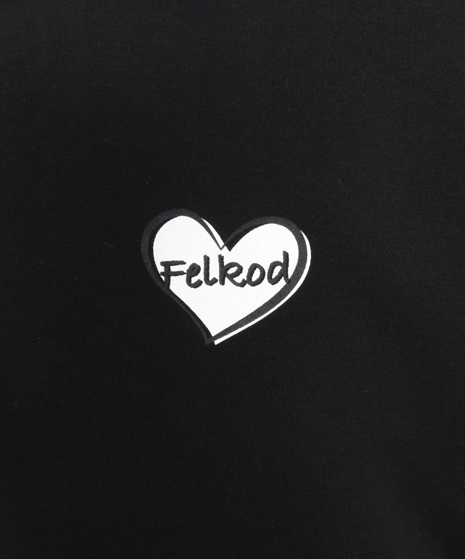 30%OFF【felkod(フィルコッド)】Heart Logo Cardboard Knit Parka