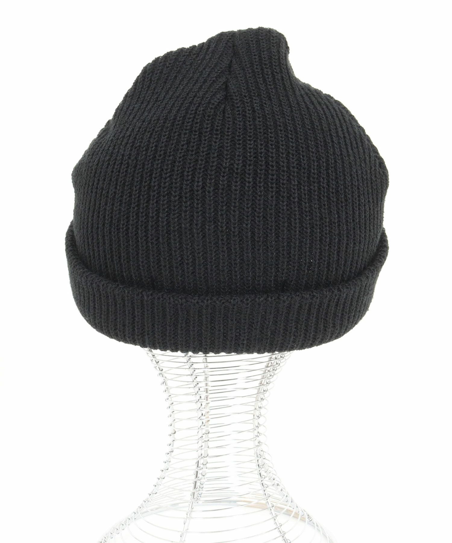 felkod(フィルコッド)】Barcode Embroidery Knit Cap ビーニー ニット