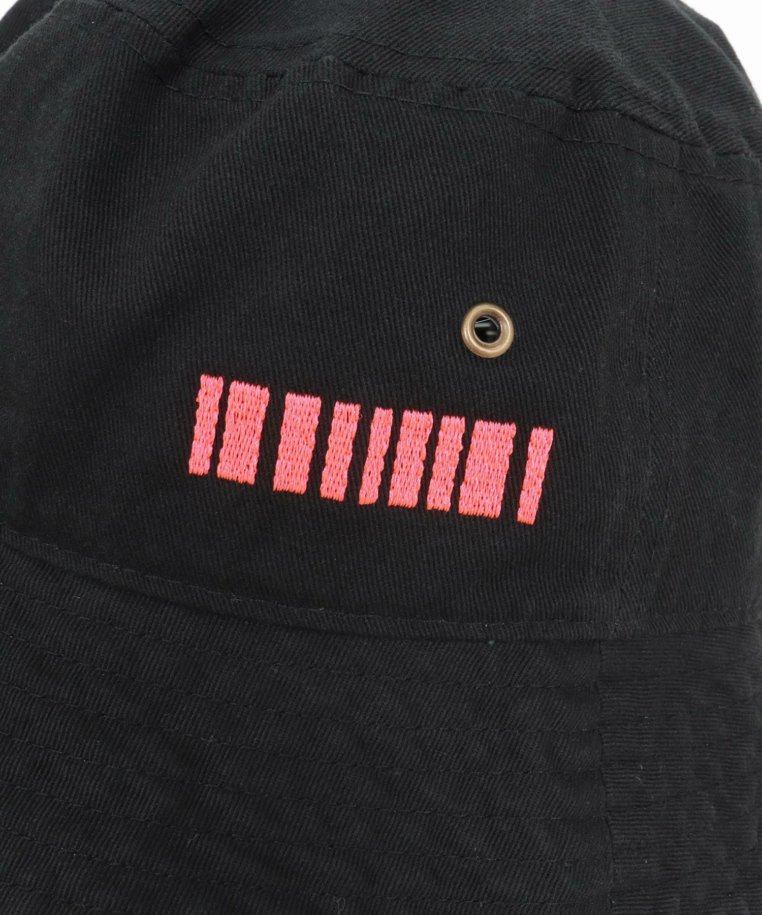 felkod(フィルコッド)】Barcode Embroidery Bucket Hat バケットハット
