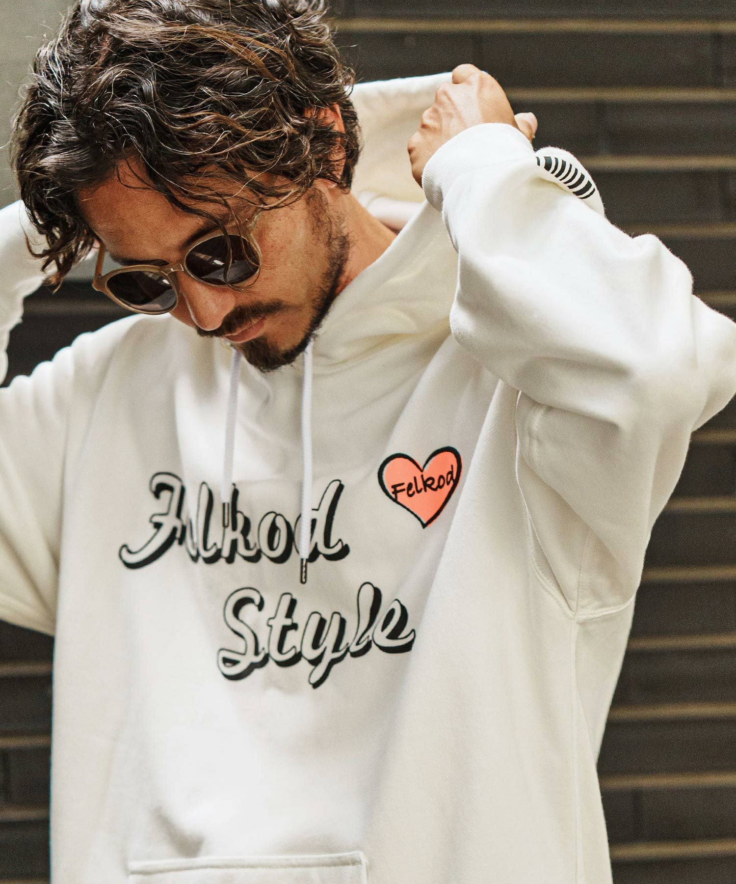 30%OFF【felkod(フィルコッド)】felkod style Print Parka パーカー