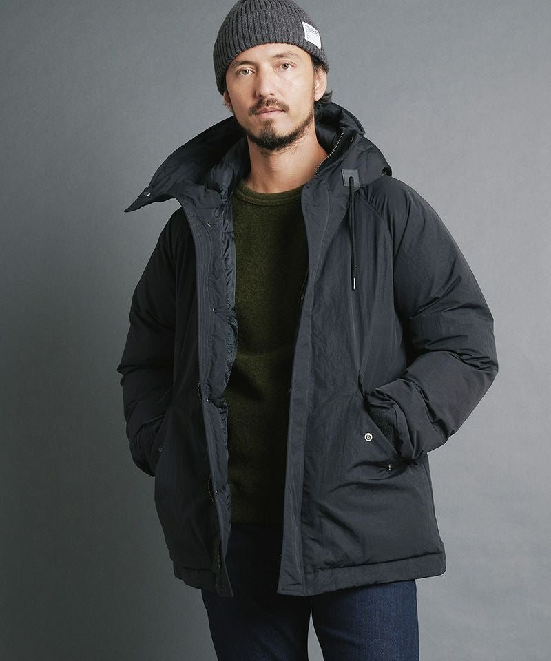 まままさん専用　Stone  23FWダウンジャケットBLACK 50%OFF【Magine(マージン)】 NYLON TUSSAH MOUNTAIN DOWN JKT ダウン