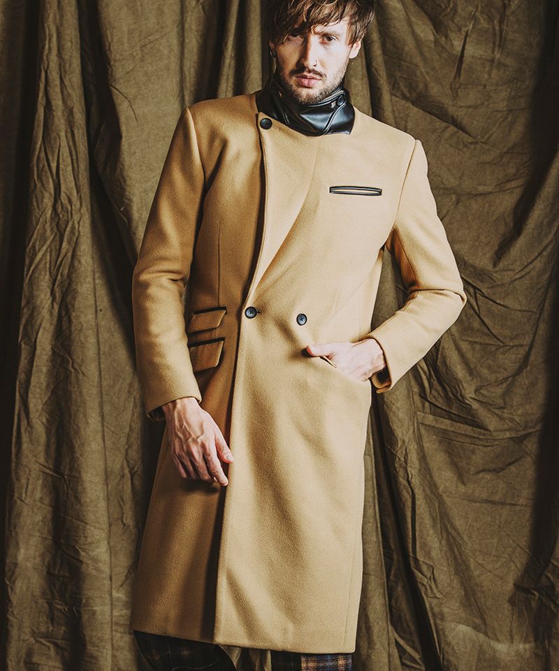30%OFF【NO ID.(ノーアイディー)】ﾛﾝｸﾞﾁｪｽﾀｰｺｰﾄ(855006-876C) | CAMBIO 