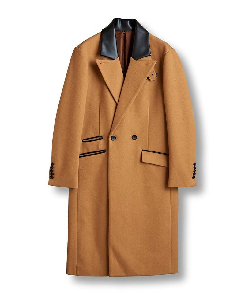 白とベージュの山猫の柄のロングコートでございます。 定番品】Lisa Larson Cat MIA Maxi Brown｜これまでに販売した商品