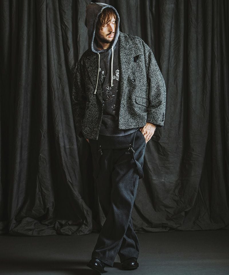 60%OFF【NO ID.(ノーアイディー)】ｵｰﾊﾞｰｻｲｽﾞﾀﾞﾌﾞﾙﾌﾞﾚｽﾄJKT テーラード