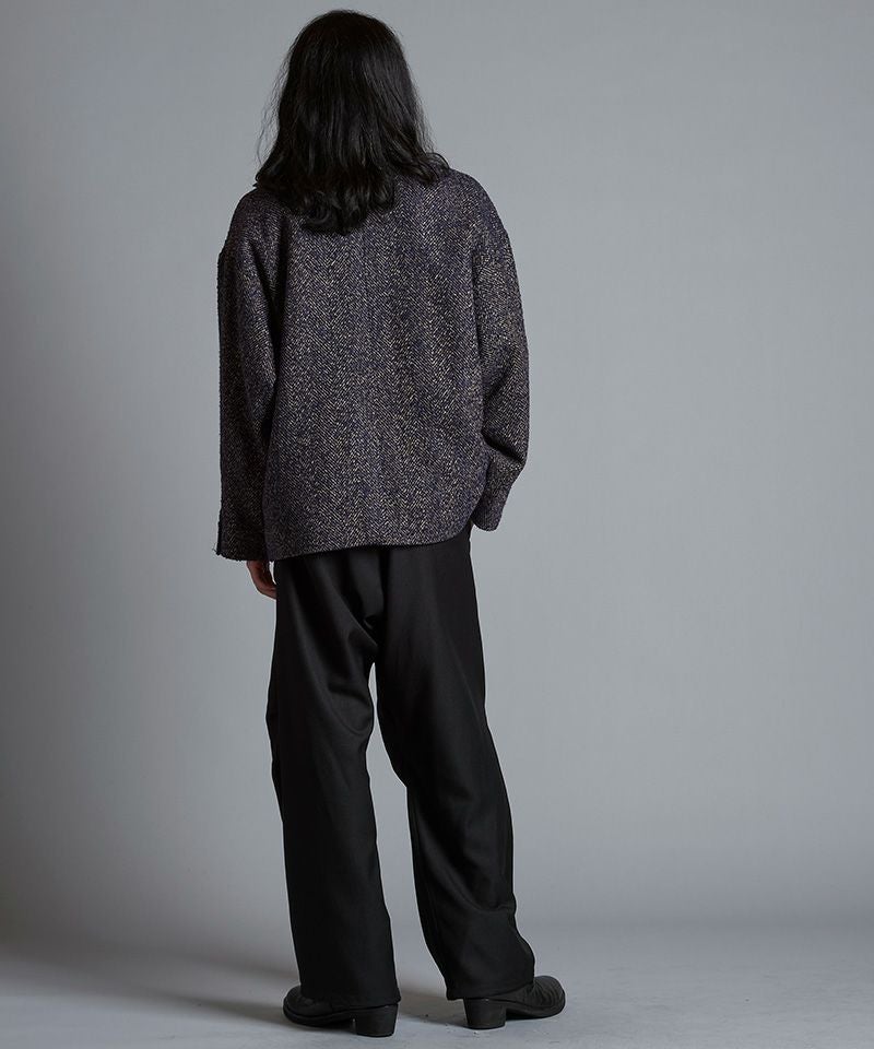 50%OFF【NO ID.(ノーアイディー)】ｵｰﾊﾞｰｻｲｽﾞﾀﾞﾌﾞﾙﾌﾞﾚｽﾄJKT テーラード