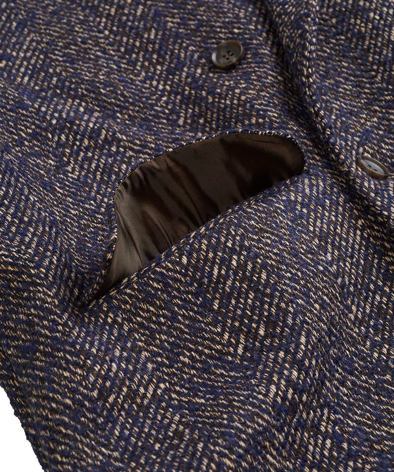 60%OFF【NO ID.(ノーアイディー)】ｵｰﾊﾞｰｻｲｽﾞﾀﾞﾌﾞﾙﾌﾞﾚｽﾄJKT テーラード