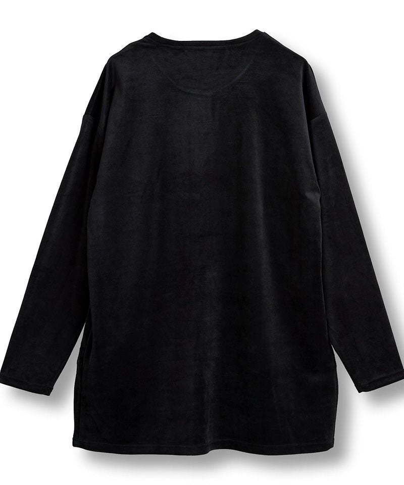 30%OFF【NO ID.(ノーアイディー)】ｲﾝﾊﾞｰﾃｯﾄﾞｸﾛｽBIG-PO カットソー