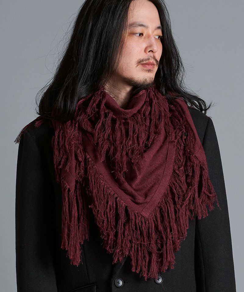 30%OFF【NO ID.(ノーアイディー)】 ﾌﾘﾝｼﾞﾆｯﾄｽﾄｰﾙ(855010-906Z