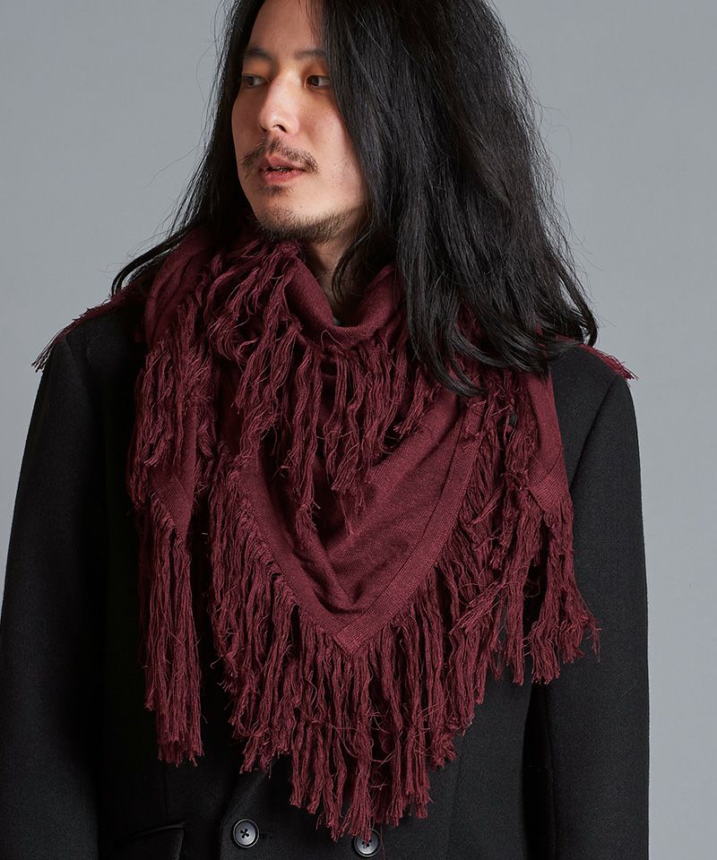 30%OFF【NO ID.(ノーアイディー)】 ﾌﾘﾝｼﾞﾆｯﾄｽﾄｰﾙ(855010-906Z