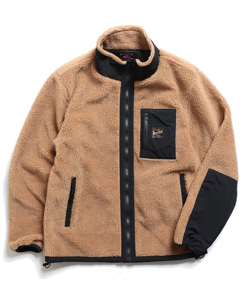 60%OFF【ROTAR(ローター)】Boa fleece blouson フリースブルゾン