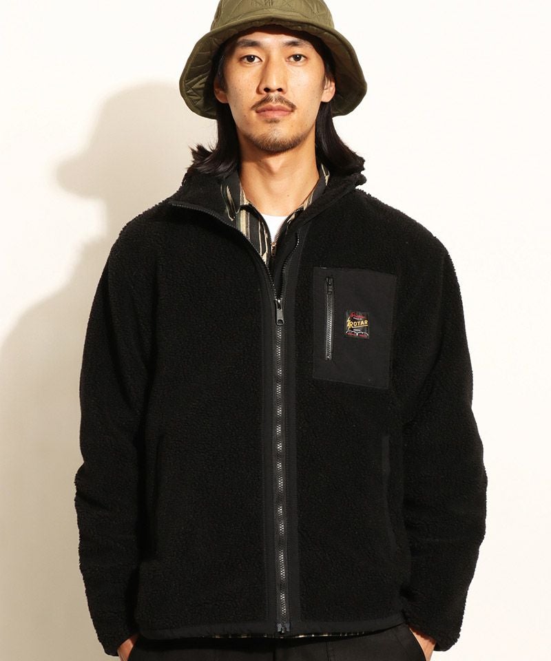 60%OFF【ROTAR(ローター)】Boa fleece blouson フリースブルゾン