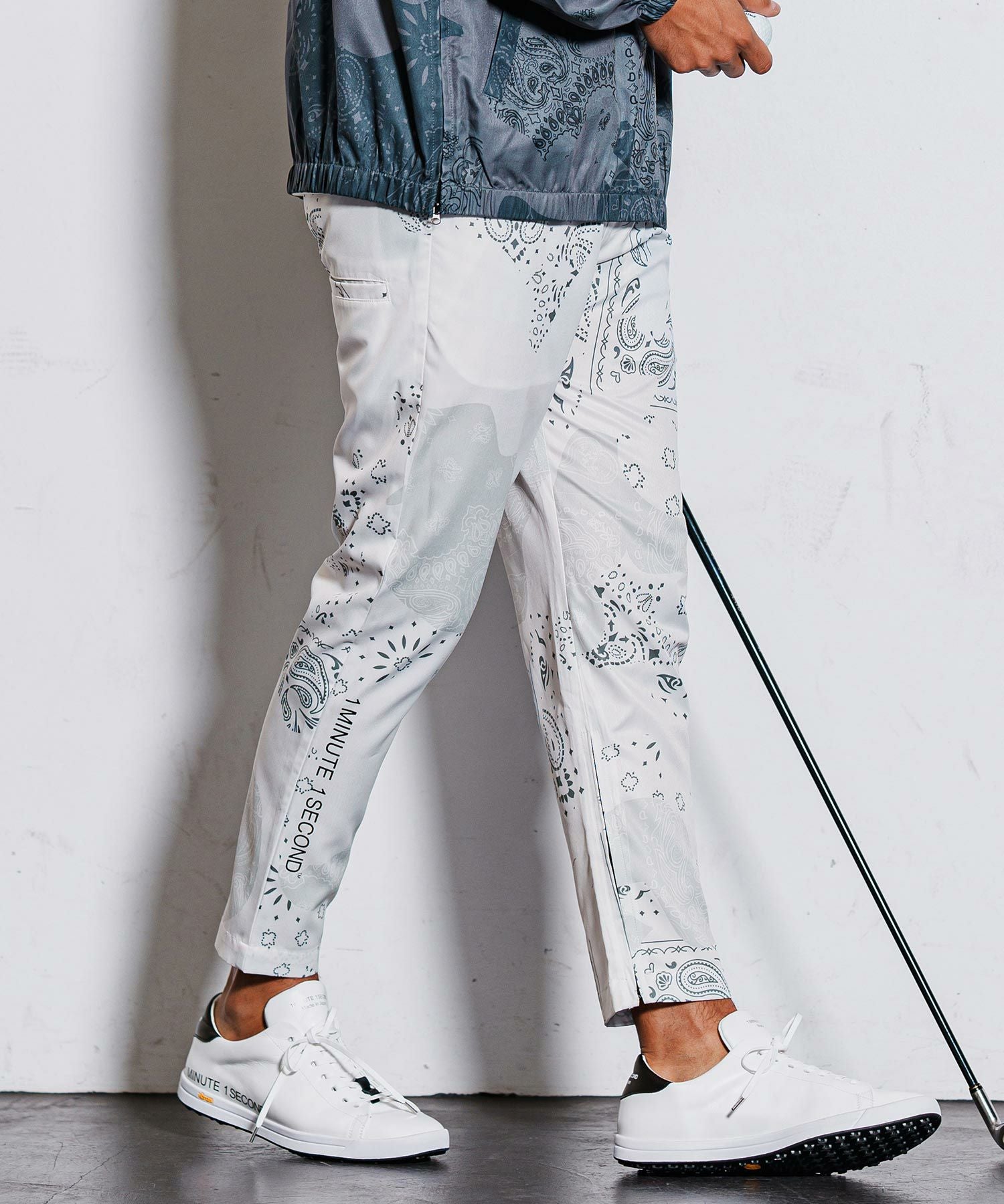 1minute1secondテーパードパンツ(1M24F130) 30%OFF【1minute 1second(ワンミニットワンセカンド)】camouflage