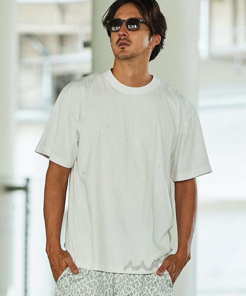 ACANTHUS(アカンサス)】muta Washed Hand Paint Tee Tシャツ(MA2512