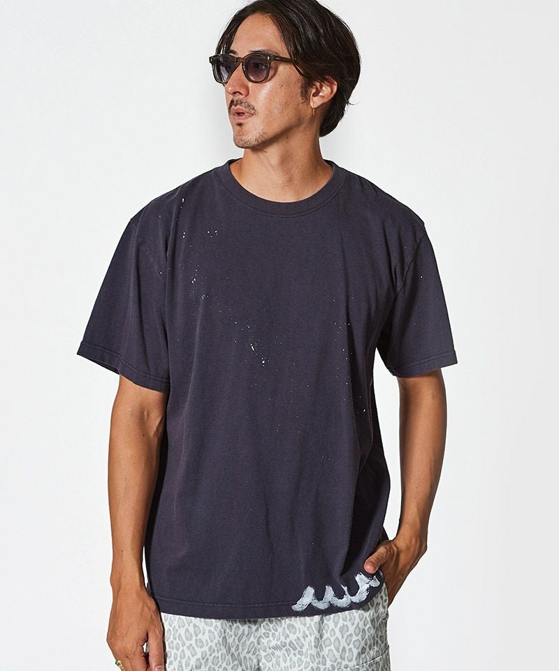 ACANTHUS(アカンサス)】muta Washed Hand Paint Tee Tシャツ(MA2512