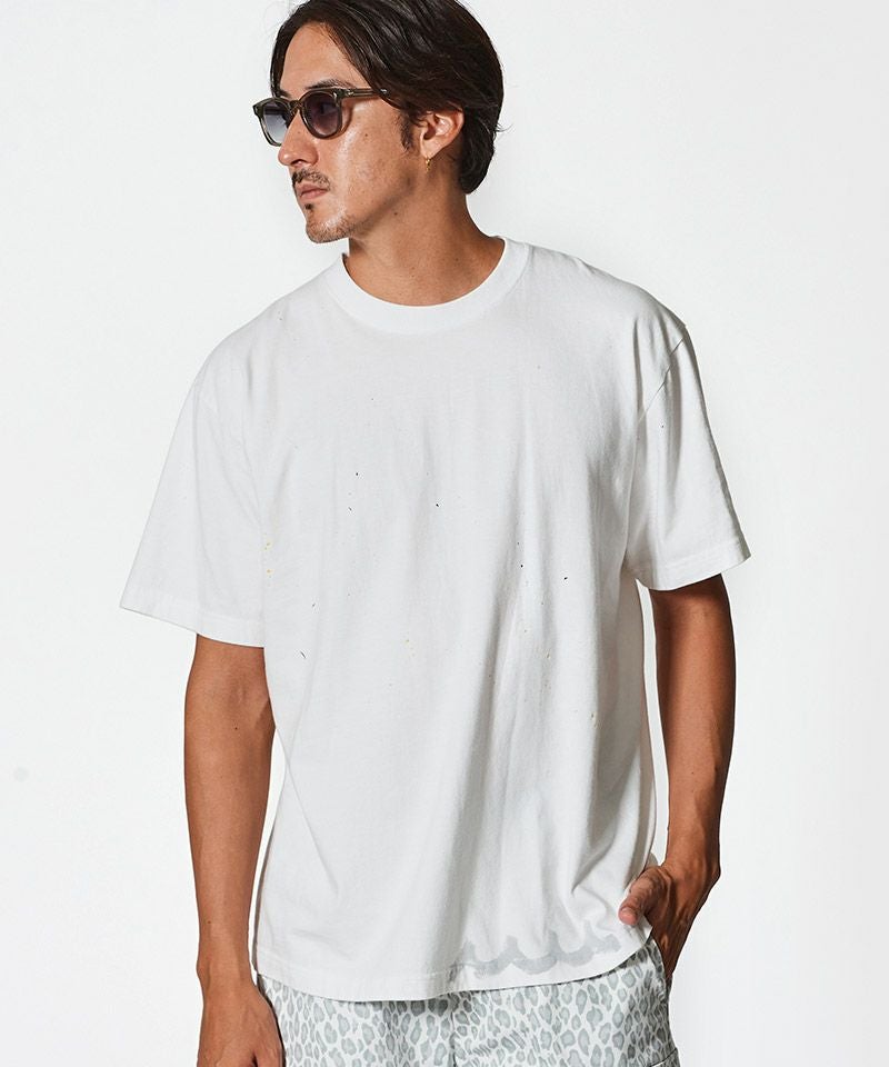 ACANTHUS(アカンサス)】muta Washed Hand Paint Tee Tシャツ(MA2512