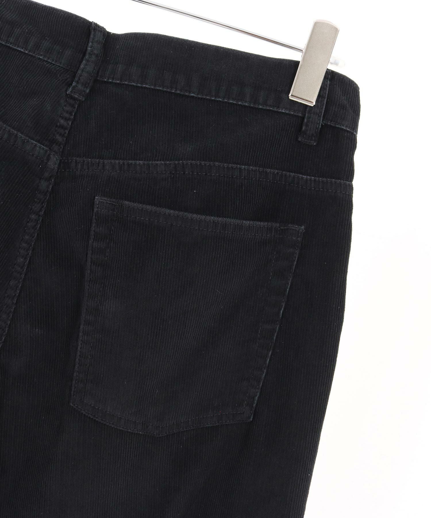 30%OFF【CAMBIO(カンビオ)】Corduroy Wide Straight Pants