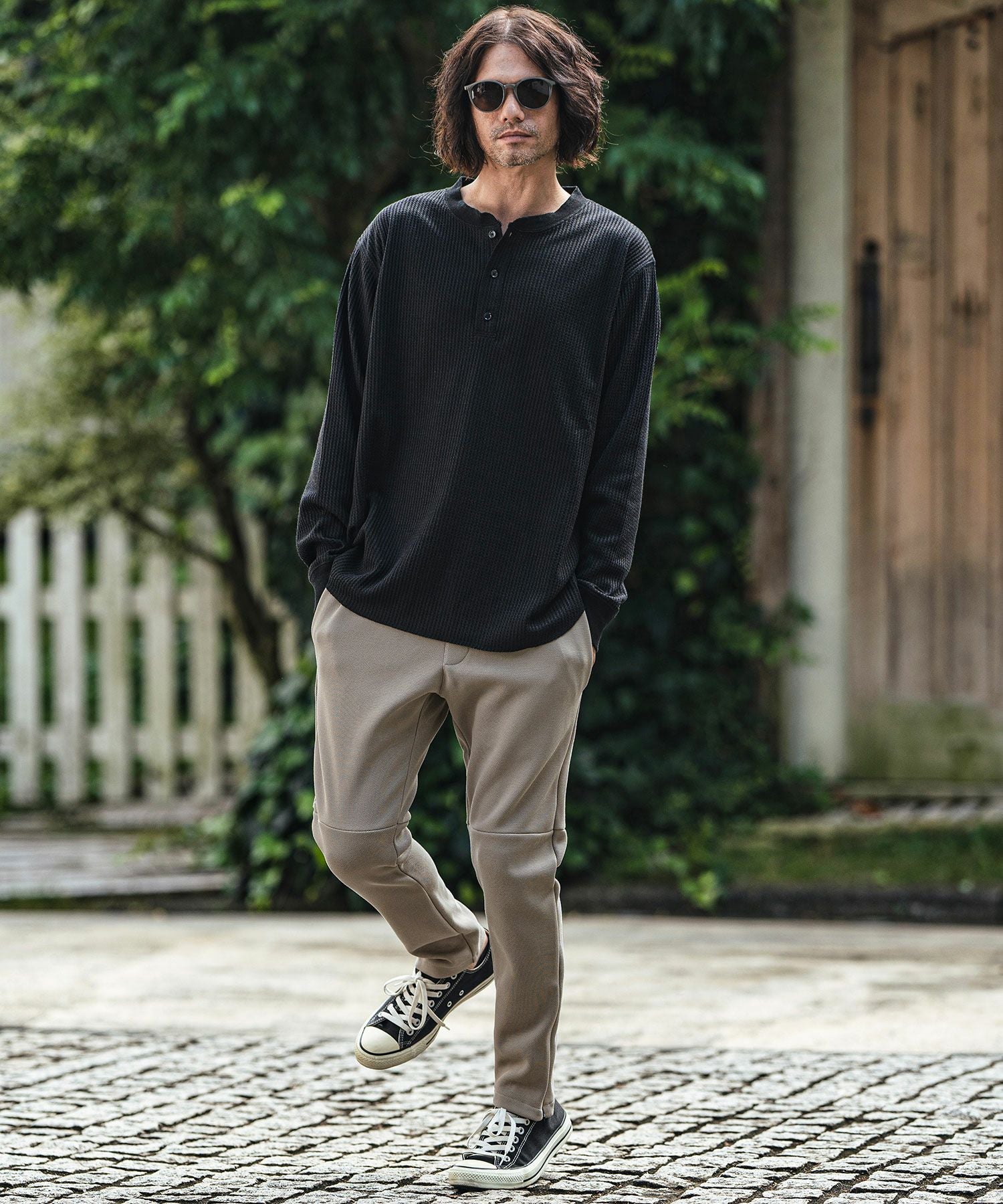 50%OFF【CAMBIO(カンビオ)】カットスキニーパンツ | CAMBIO カンビオ