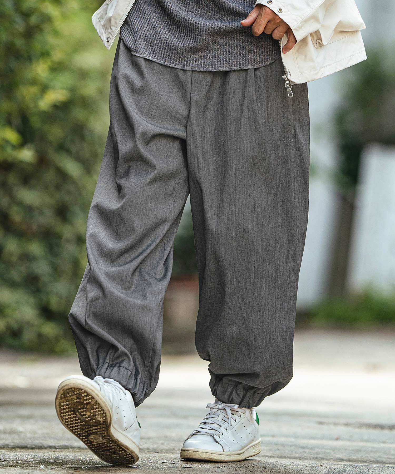 30%OFF【CAMBIO(カンビオ)】裾ゴムスラックスパンツ(24227CM) | CAMBIO