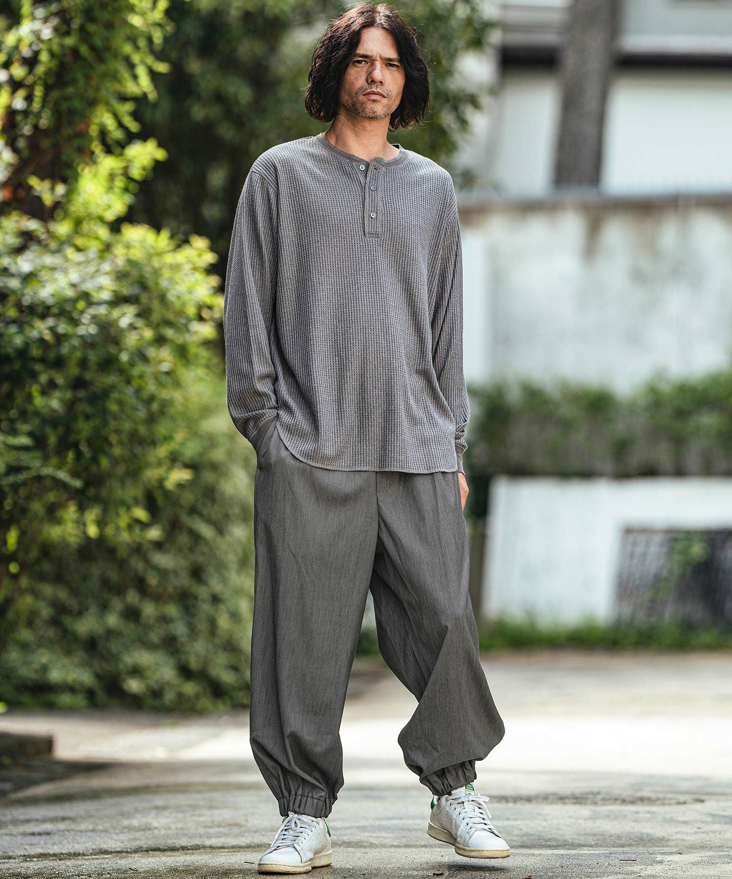 30%OFF【CAMBIO(カンビオ)】裾ゴムスラックスパンツ(24227CM) | CAMBIO