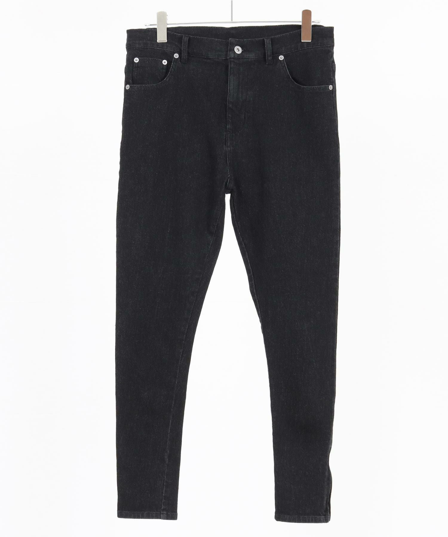 CAMBIO(カンビオ)】ストレッチデニム裾ZIPテーパードパンツ(BP-BDA0008 CAMBIO(カンビオ)】ストレッチデニム裾ZIPテーパードパンツ(BP-BDA0008