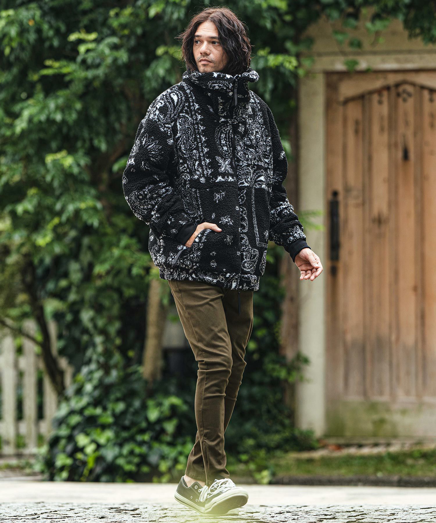 50%OFF【CAMBIO(カンビオ)】ストレッチツイル裾ZIPテーパードパンツ(BP 50%OFF【CAMBIO(カンビオ)】ストレッチツイル裾ZIPテーパードパンツ(BP
