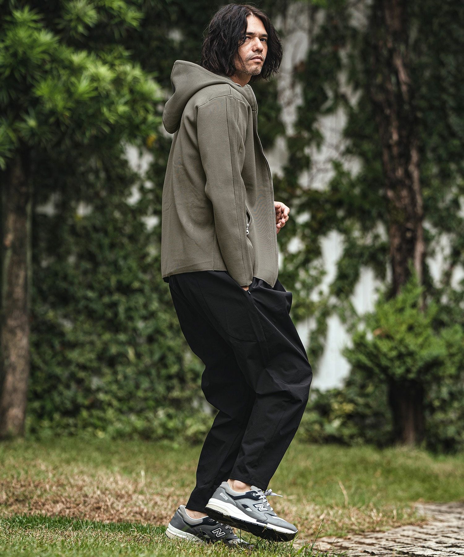 50%OFF【CAMBIO(カンビオ)】ミラノリブZIPパーカー | CAMBIO カンビオ