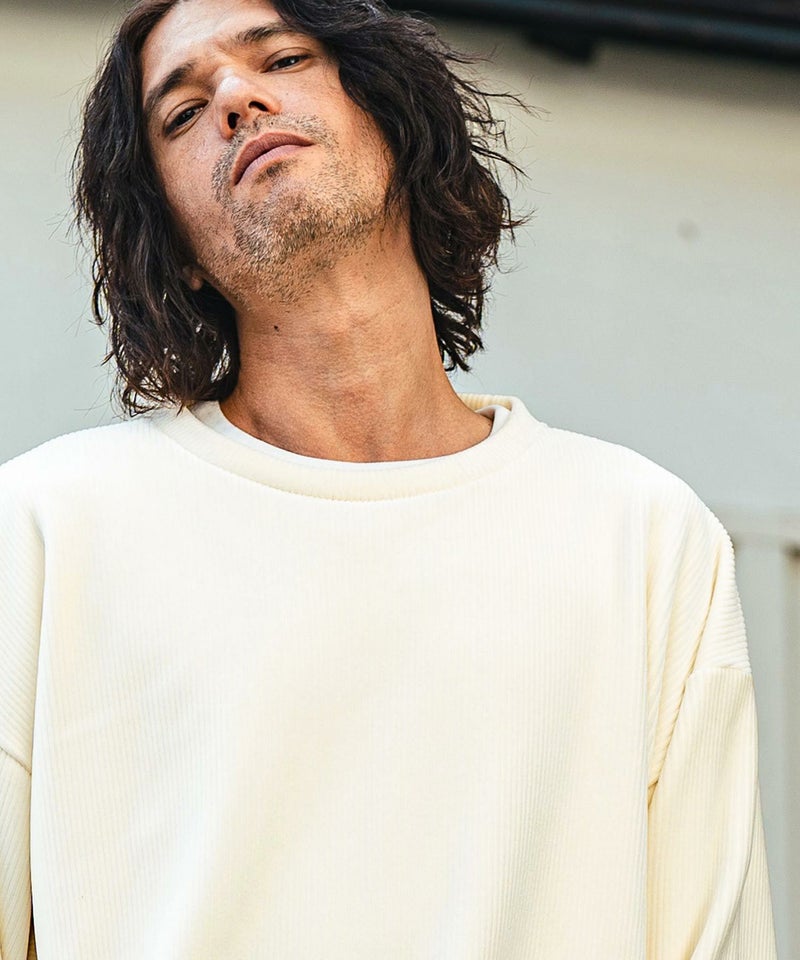 30%OFF【CAMBIO(カンビオ)】ボンディング起毛コーデュロイドロップ 