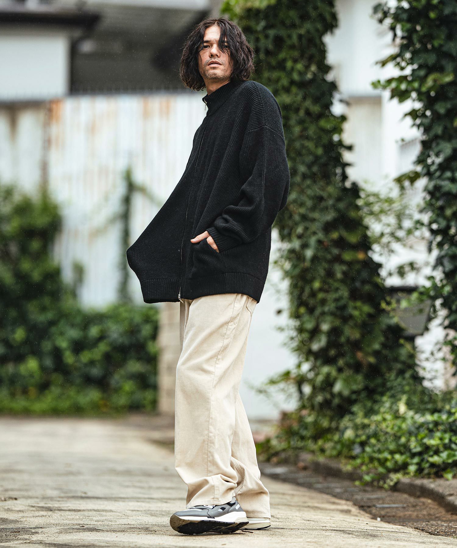 50%OFF【CAMBIO(カンビオ)】Half Cardigan Drivers Knit ドライバーズ