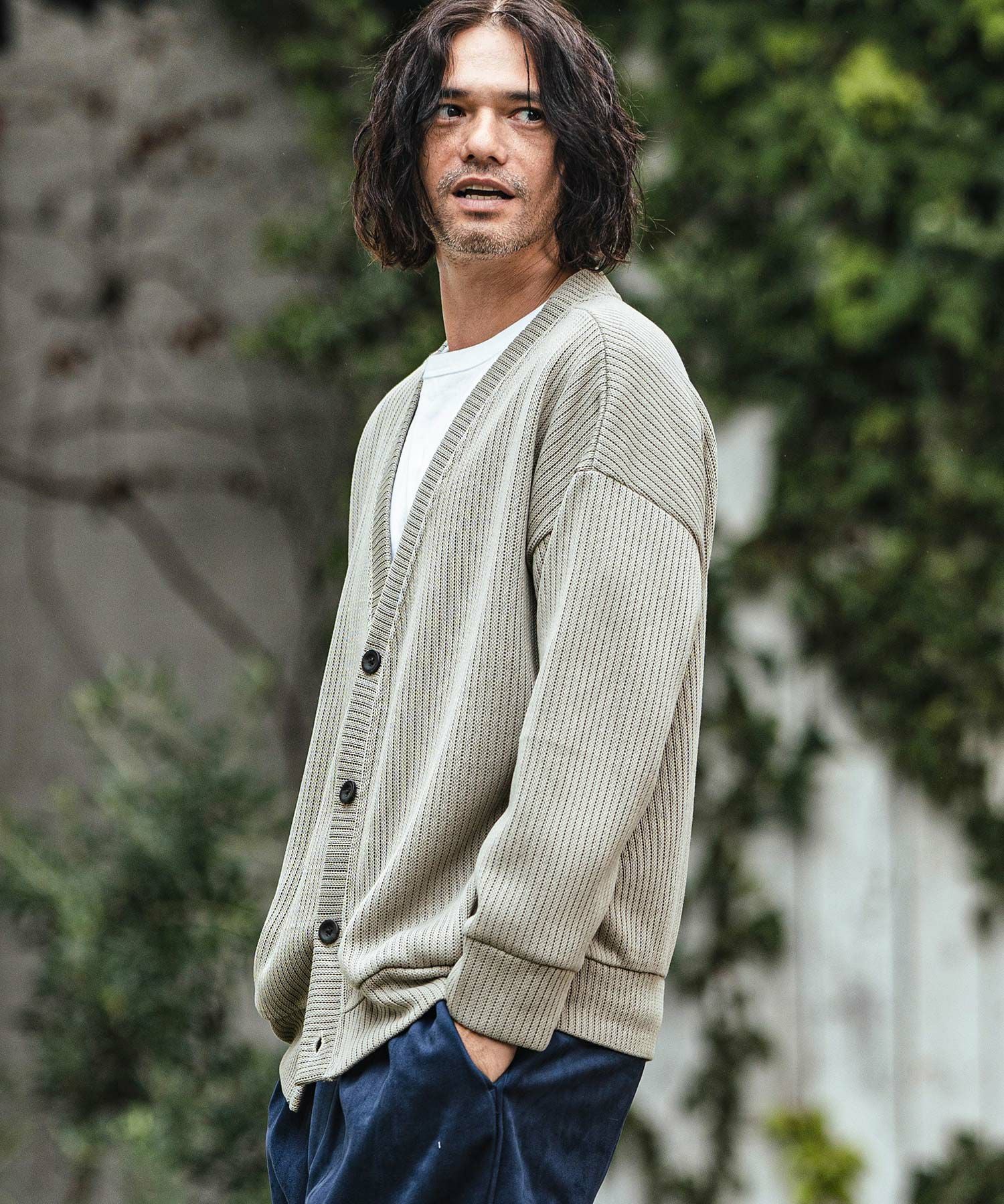 30%OFF【CAMBIO(カンビオ)】ビッグシルエットカーディガン | CAMBIO