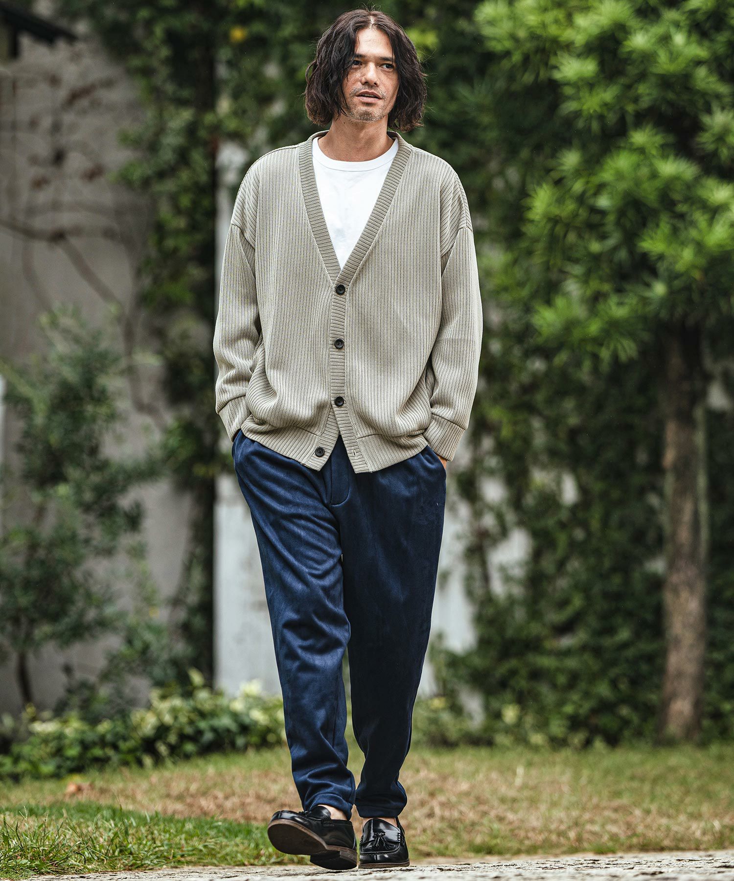 30%OFF【CAMBIO(カンビオ)】ビッグシルエットカーディガン | CAMBIO