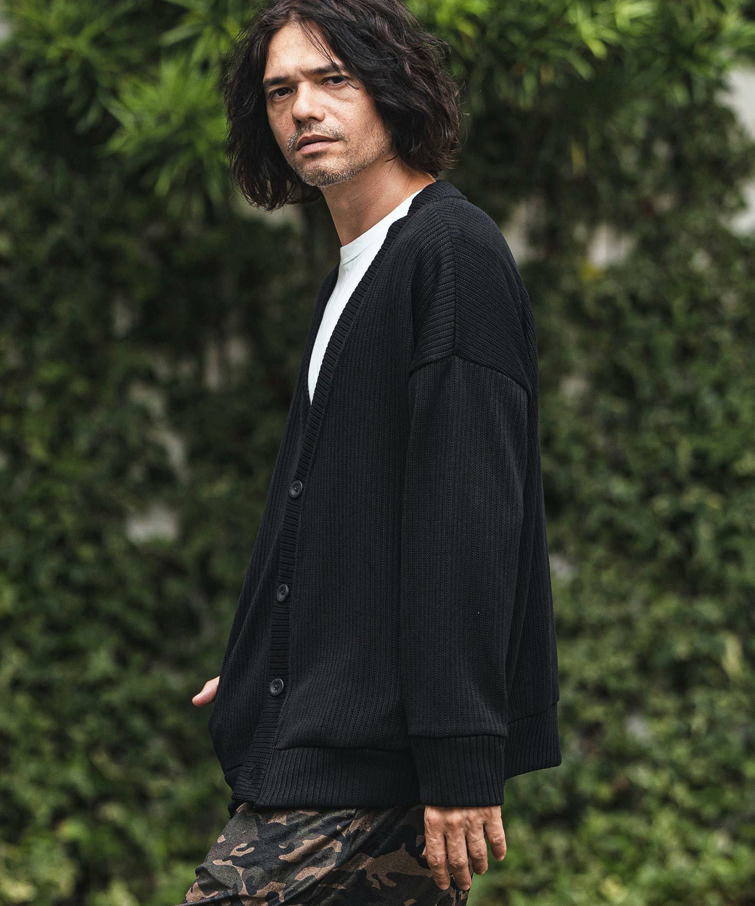 30%OFF【CAMBIO(カンビオ)】ビッグシルエットカーディガン | CAMBIO