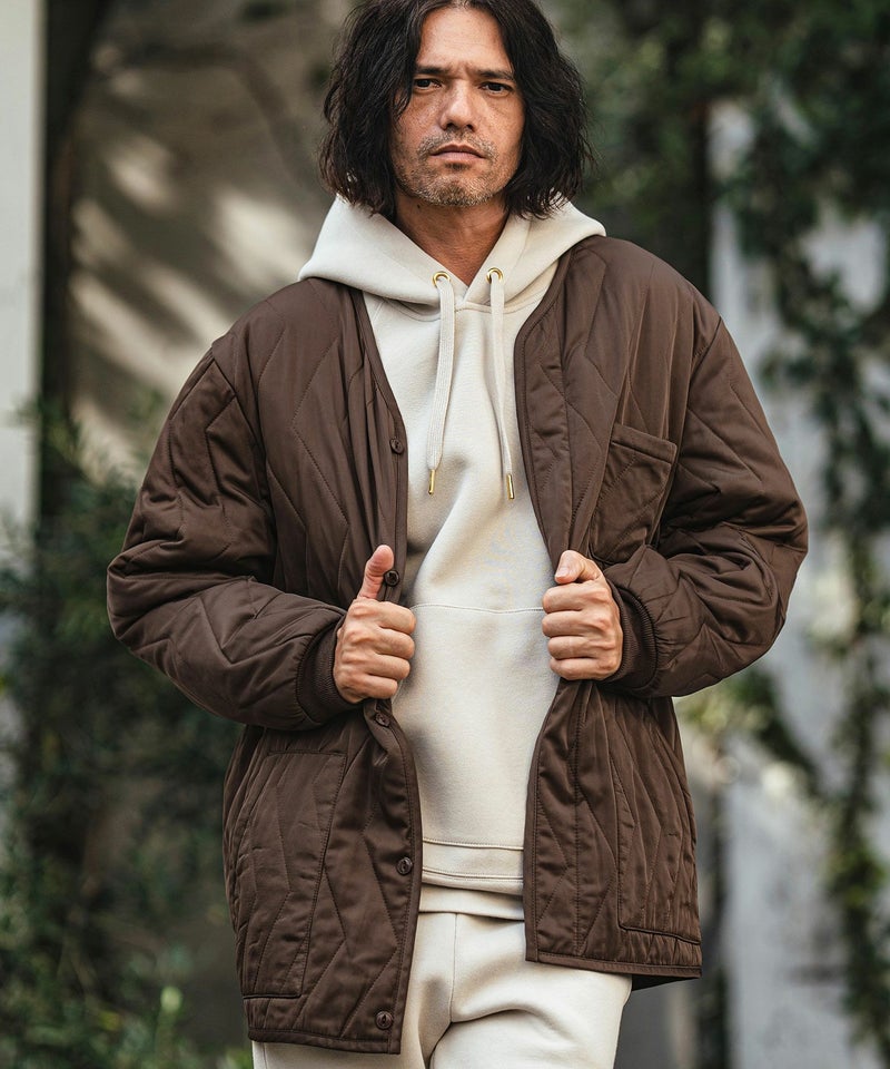 50%OFF【CAMBIO(カンビオ)】Zigzag Quilt Full Button Jacket フル 