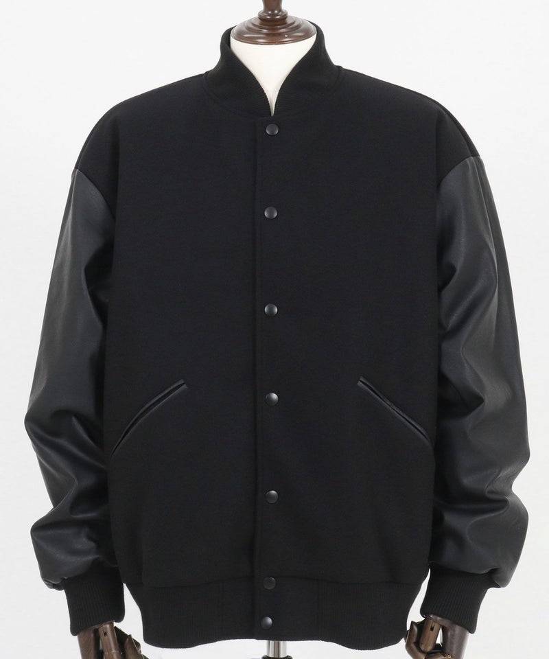 50%OFF【CAMBIO(カンビオ)】メルトンPU切り替えルーズシルエット 