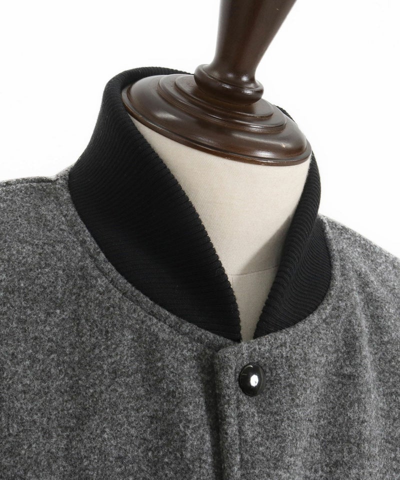 50%OFF【CAMBIO(カンビオ)】メルトンPU切り替えルーズシルエット 