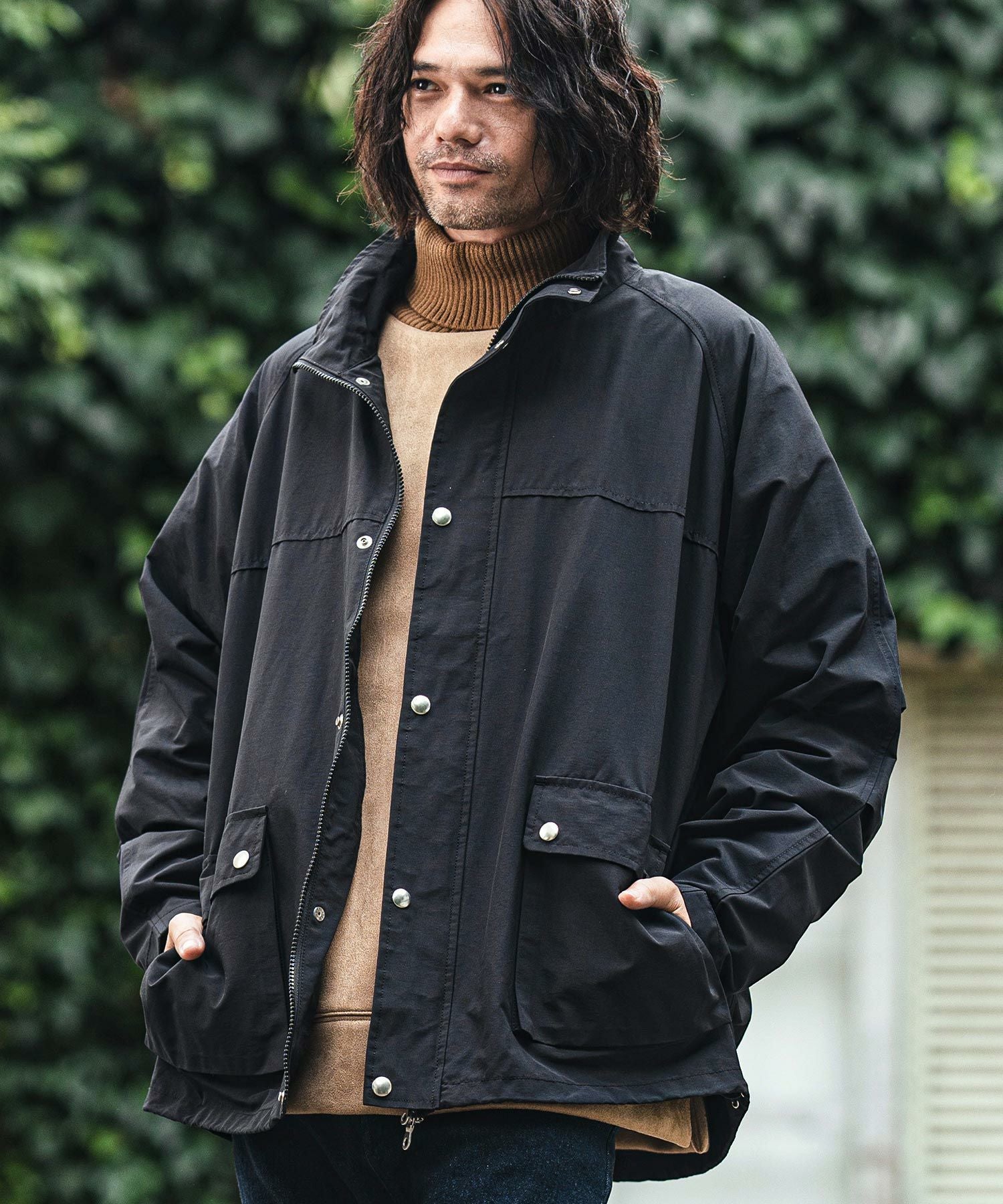 30%OFF【CAMBIO(カンビオ)】60-40クロススタンドカラージャケット