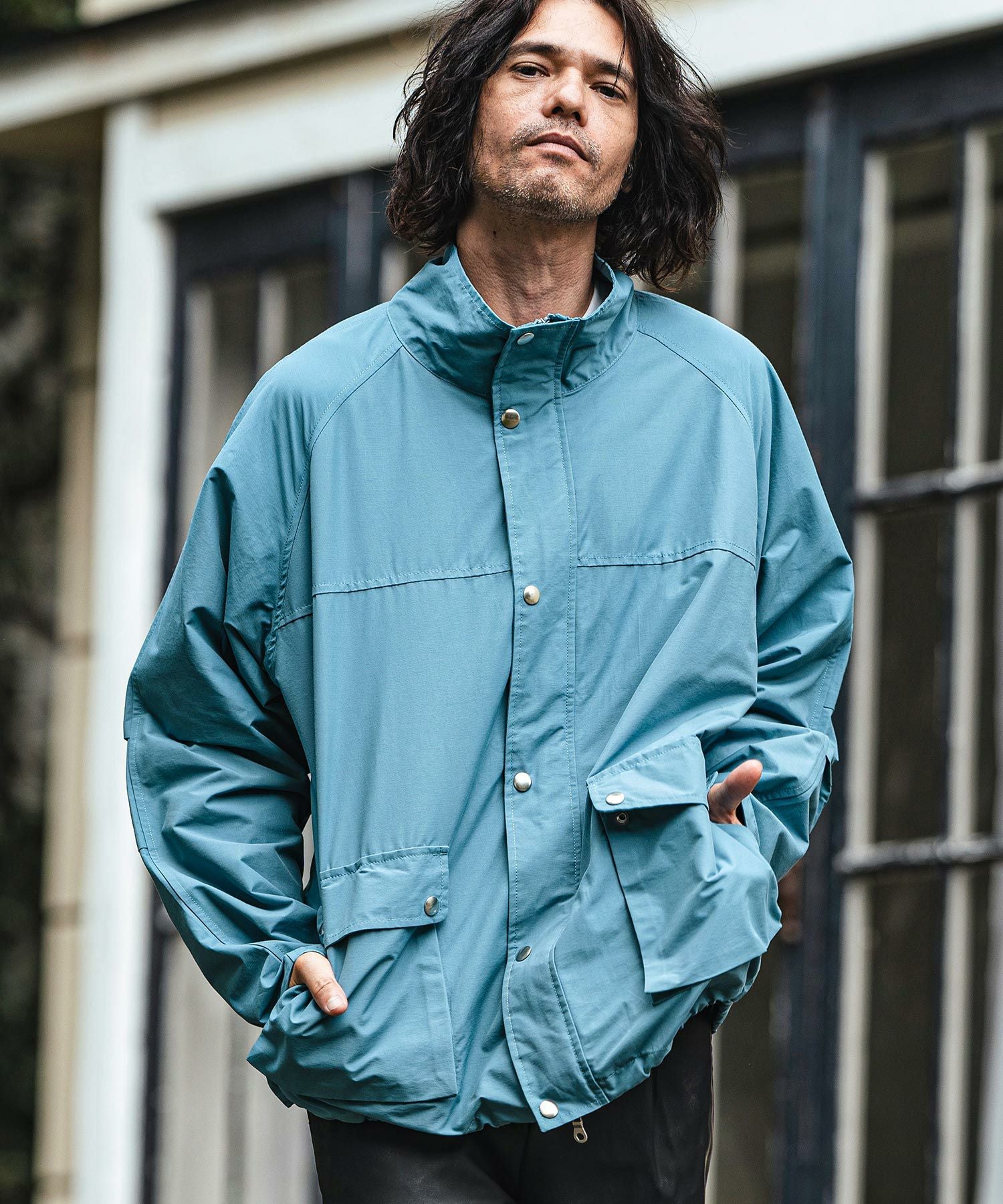 30%OFF【CAMBIO(カンビオ)】60-40クロススタンドカラージャケット