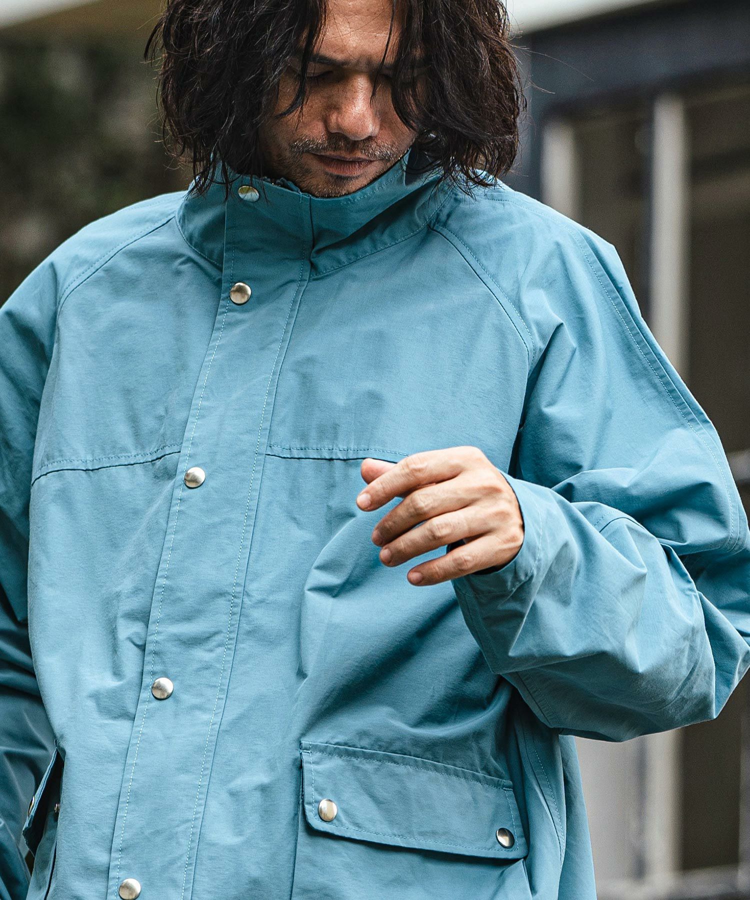 30%OFF【CAMBIO(カンビオ)】60-40クロススタンドカラージャケット