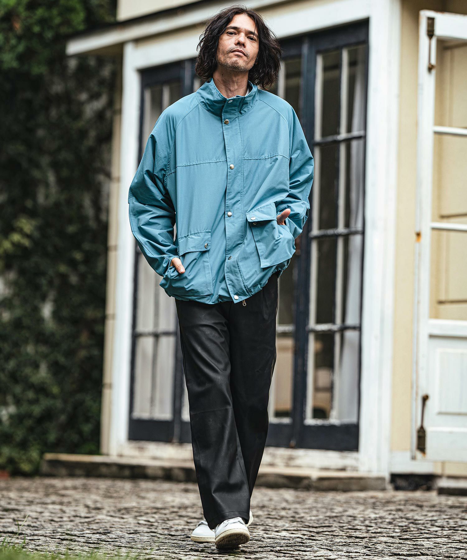 30%OFF【CAMBIO(カンビオ)】60-40クロススタンドカラージャケット