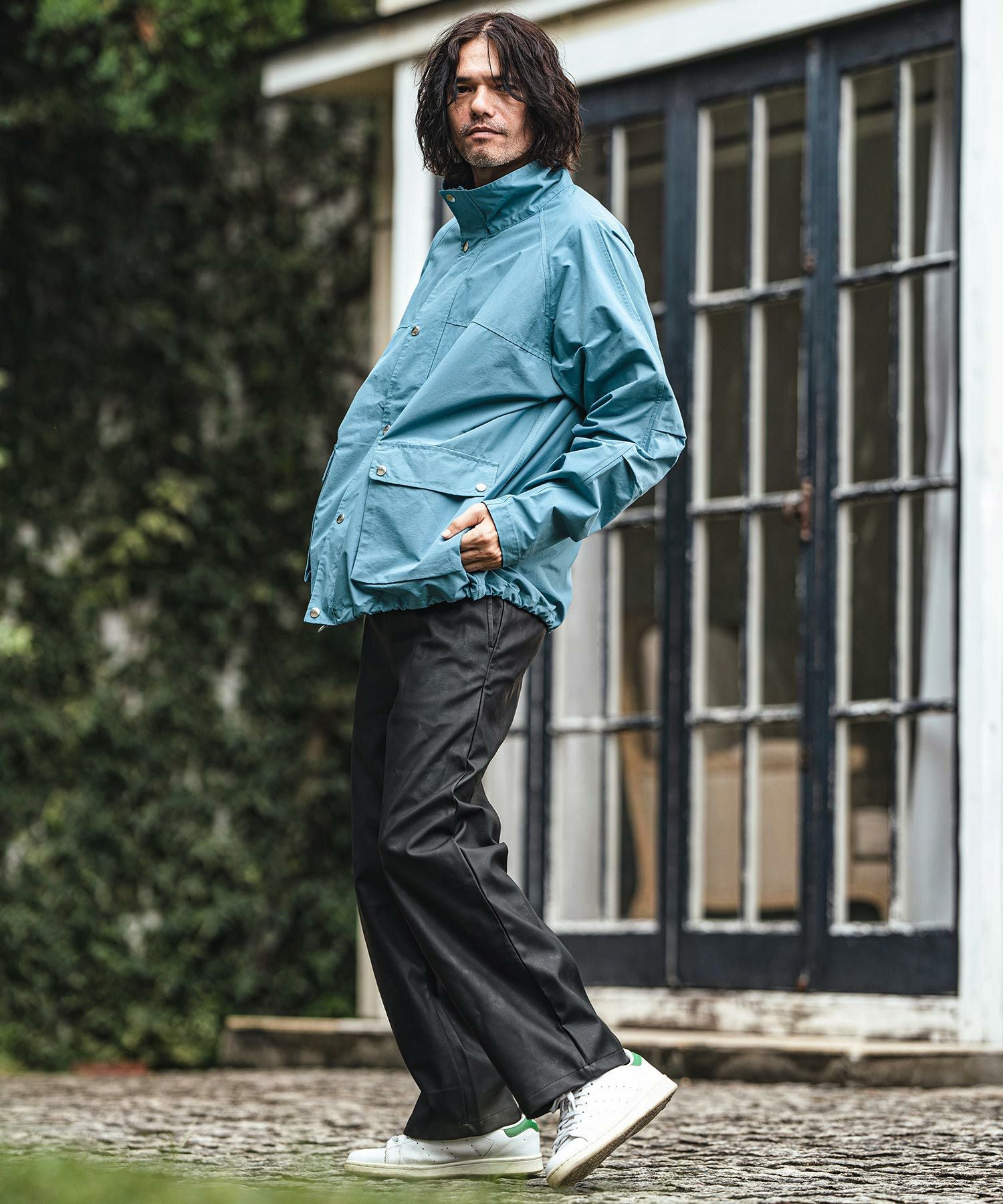 30%OFF【CAMBIO(カンビオ)】60-40クロススタンドカラージャケット