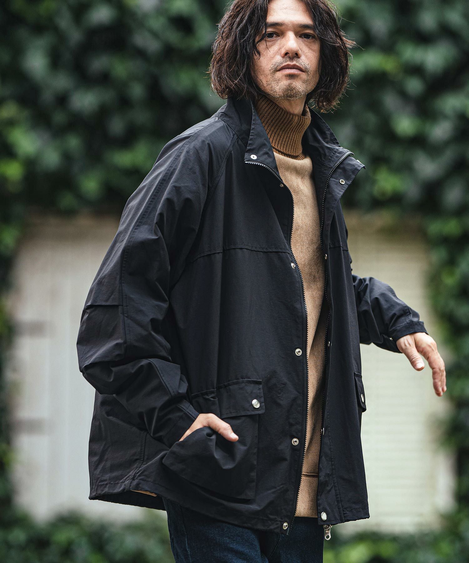 30%OFF【CAMBIO(カンビオ)】60-40クロススタンドカラージャケット