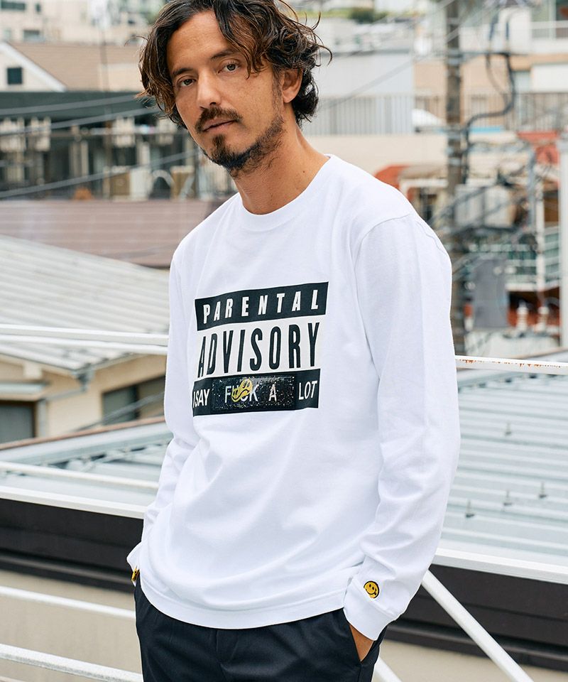 50%OFF【STUD MUFFIN(スタッドマフィン)】5.6ozコットン天竺 ADVISORY