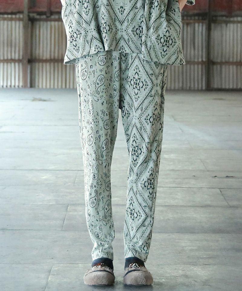 60%OFF【STOF(ストフ)】Bandana JQ Relax pants イージーパンツ(SF25SS