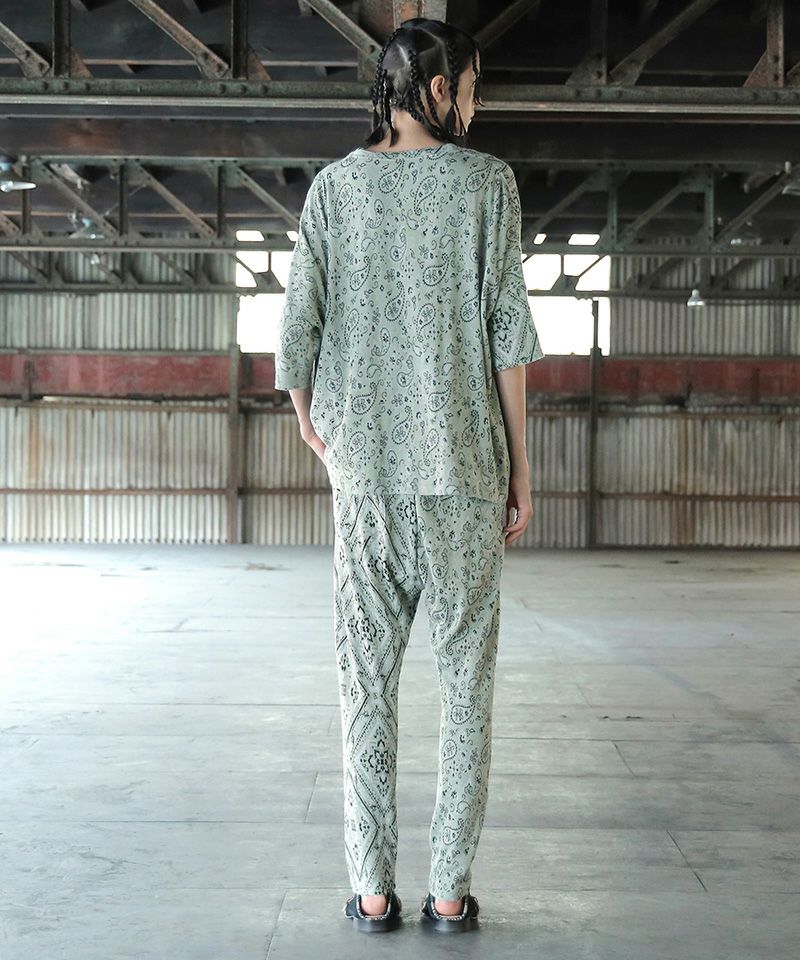 60%OFF【STOF(ストフ)】Bandana JQ Relax pants イージーパンツ(SF25SS