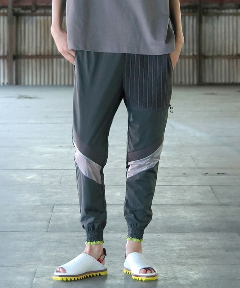 50%OFF【STOF(ストフ)】Mash Track Pants トラックパンツ(SF25SS-04