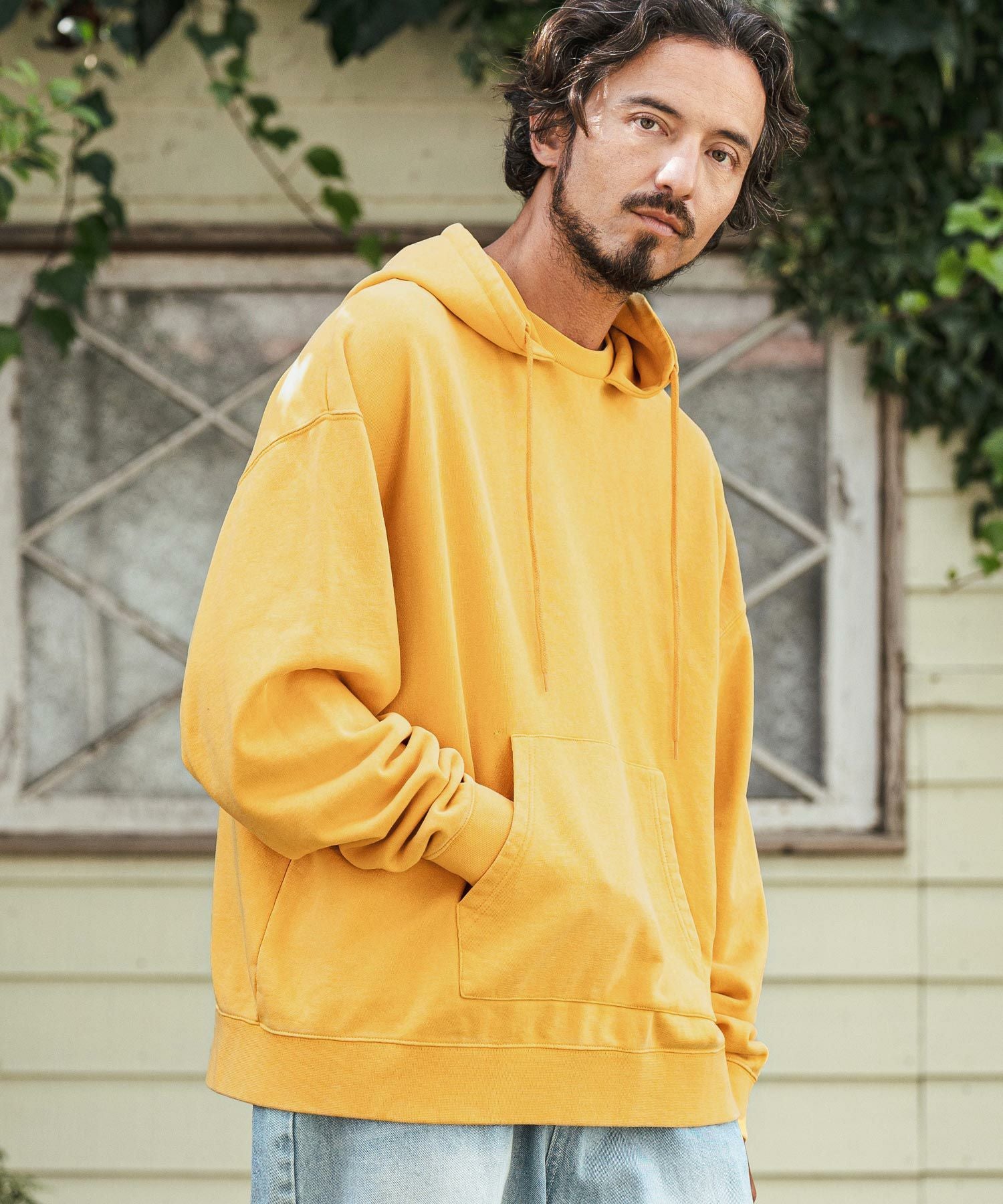 30%OFF【CAMBIO(カンビオ)】Pigment URAKE Pullover Parka パーカー