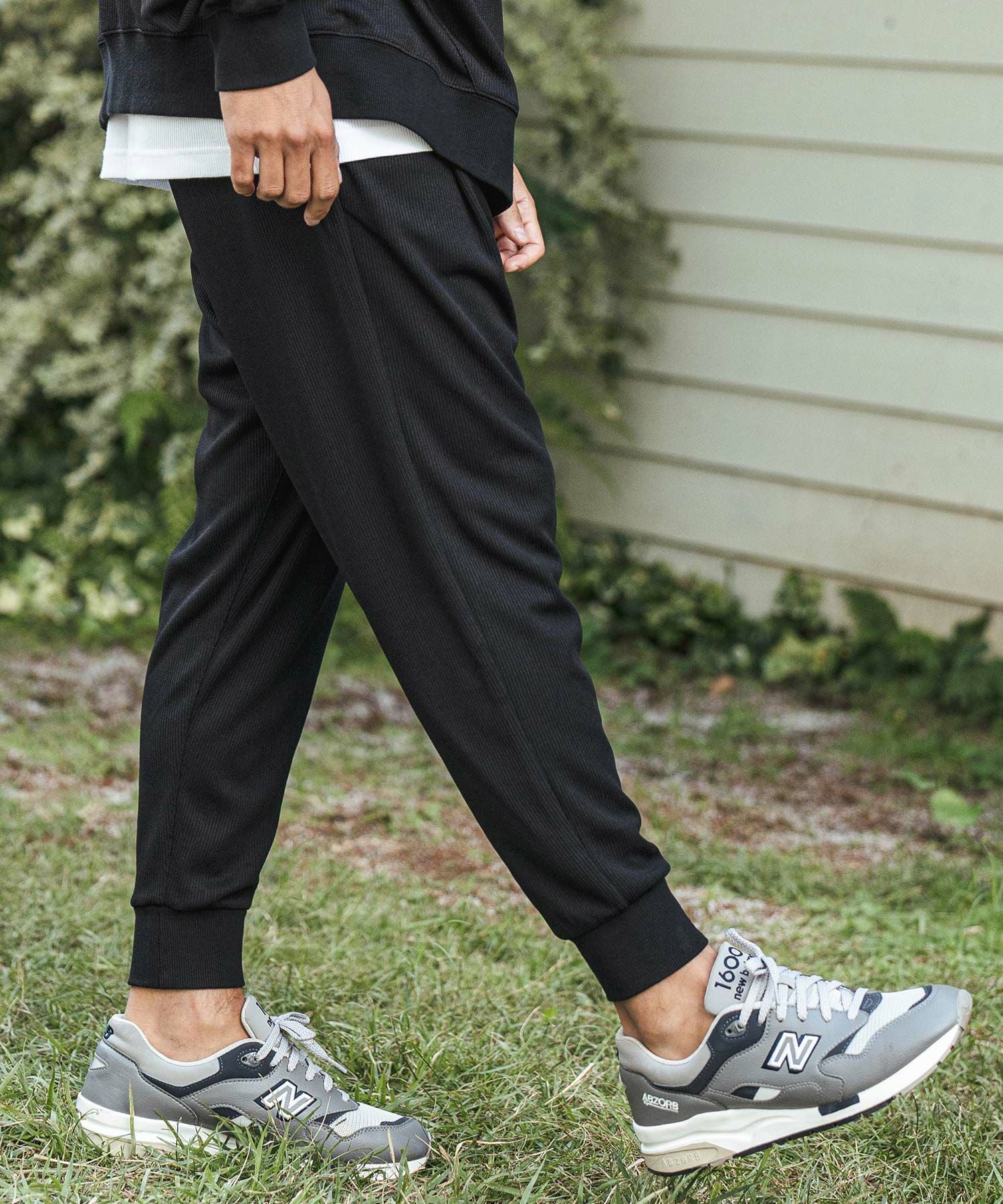 30%OFF【CAMBIO(カンビオ)】Suede Ponti Cut Pants サルエル