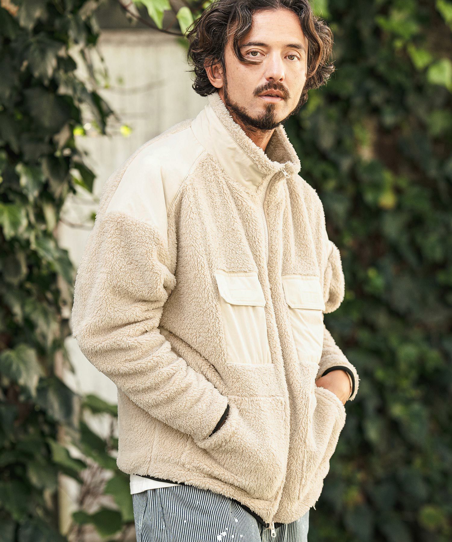 30%OFF【CAMBIO(カンビオ)】Short Micro Fur Nylon Combination 30%OFF【CAMBIO(カンビオ)】Short Micro Fur Nylon Combination