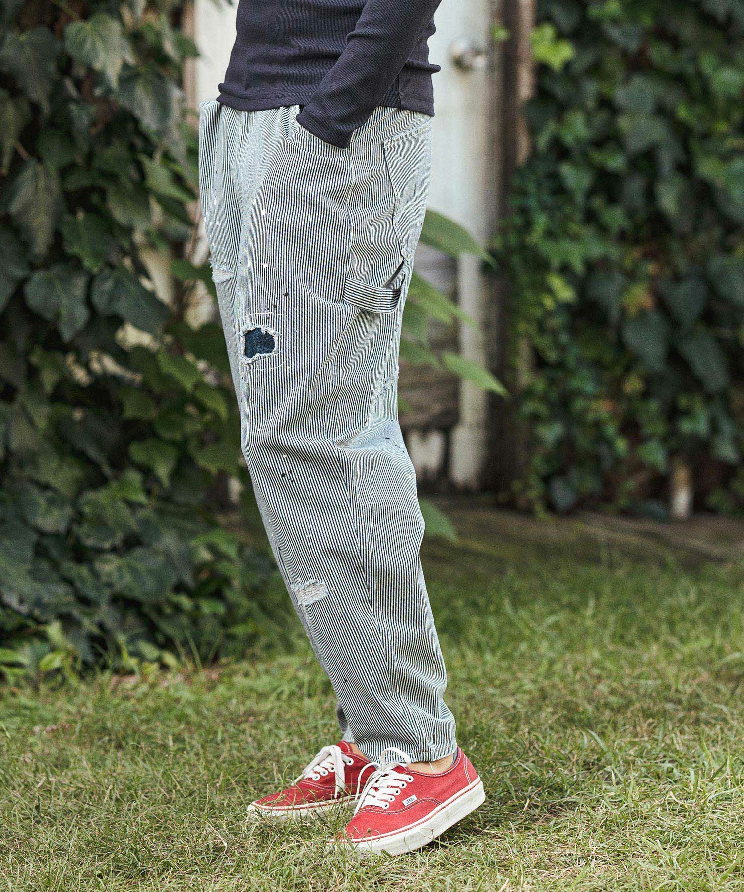 くるたん様（リピーター様） 30%OFF【CAMBIO(カンビオ)】Hickory Denim Painter Pants ペインター